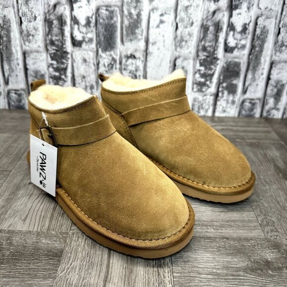 Paws by Bearpaw Hickory 20622Y Kids size 10 Amy Suede Winter Waterproof … - Picture 3 of 8